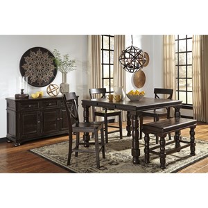 Signature Design by Ashley Gerlane Casual Dining Room Group